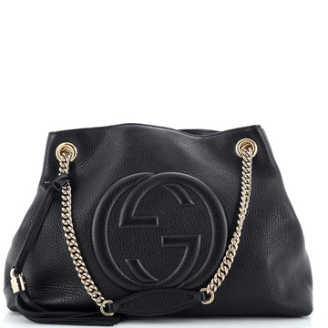 Gucci Soho Chain Strap Shoulder Bag Leather Medium