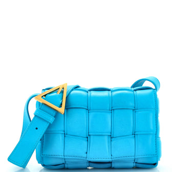 Bottega Veneta Cassette Crossbody Bag Padded Maxi Intrecciato Leather Small