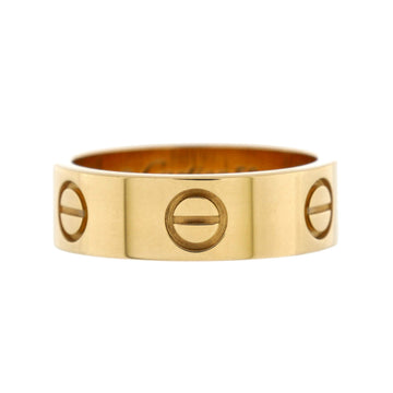 Cartier Love Band Ring 18K Yellow Gold