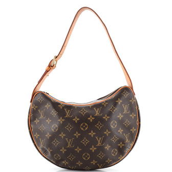 Louis Vuitton Croissant Handbag Monogram Canvas MM