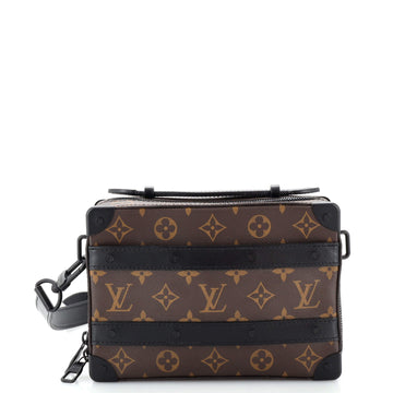 Louis Vuitton Handle Soft Trunk Bag Macassar Monogram Canvas