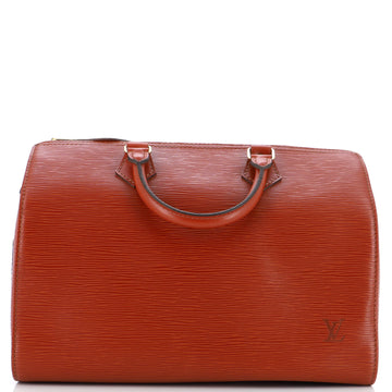Louis Vuitton Speedy Handbag Epi Leather 30