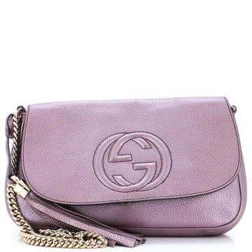 Gucci Soho Chain Crossbody Bag Leather Medium