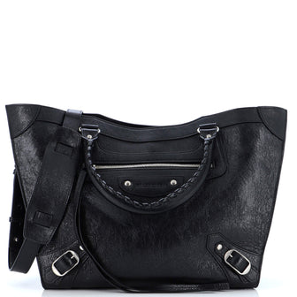 Balenciaga Neo Classic City Upside Down Bag Leather East West