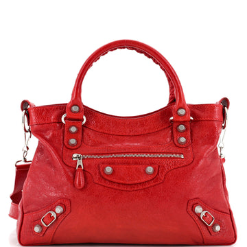 Balenciaga Town Giant Studs Bag Leather