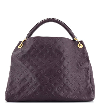 Louis Vuitton Artsy Handbag Monogram Empreinte Leather MM