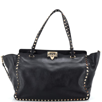 Valentino Garavani Rockstud Tote Soft Leather Medium