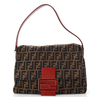 Fendi Forever Big Mama Bag Zucca Canvas