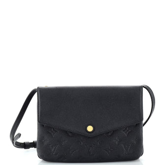 Louis Vuitton Twice Handbag Monogram Empreinte Leather