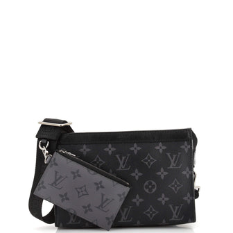 Louis Vuitton Gaston Wearable Wallet Monogram Eclipse Canvas