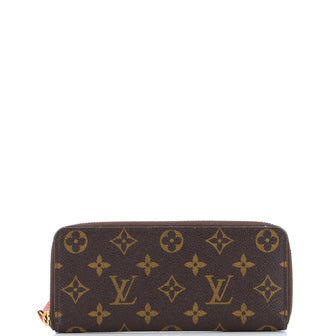 Louis Vuitton Clemence Wallet Monogram Canvas