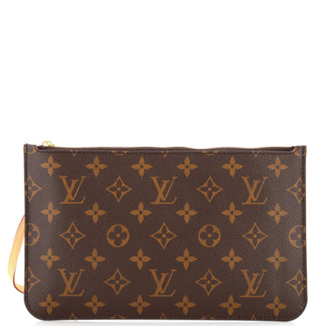 Louis Vuitton Neverfull Pochette Monogram Canvas Large