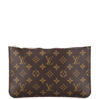 Louis Vuitton Neverfull Pochette Monogram Canvas Large
