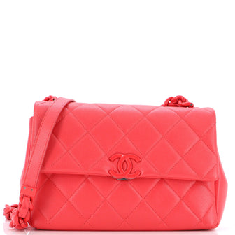 Chanel My Everything Flap Bag Quilted Caviar Medium
