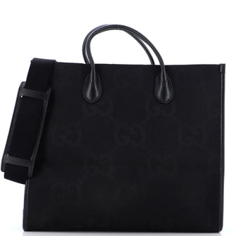 Gucci Convertible Tote Jumbo GG Canvas Large