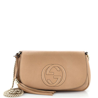Gucci Soho Chain Crossbody Bag Leather Medium
