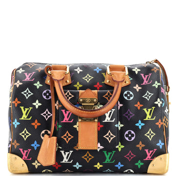 Louis Vuitton Speedy Handbag Monogram Multicolor 30