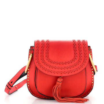 Chloe Hudson Handbag Whipstitch Leather Small