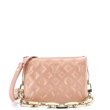 Louis Vuitton Coussin Bag Monogram Embossed Lambskin BB