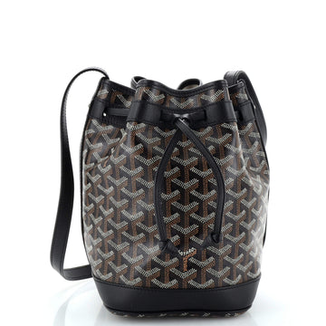 Goyard Petit Flot Bucket Bag Coated Canvas PM