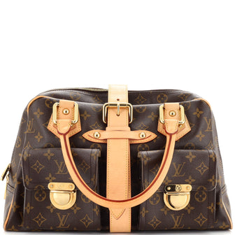 Louis Vuitton Manhattan Handbag Monogram Canvas GM