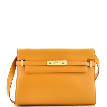 Saint Laurent Manhattan Shoulder Bag Leather Medium