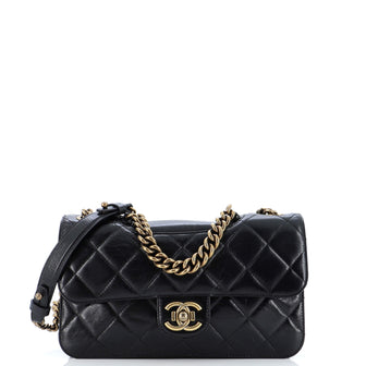 Chanel Perfect Edge Flap Bag Quilted Glazed Calfskin Small