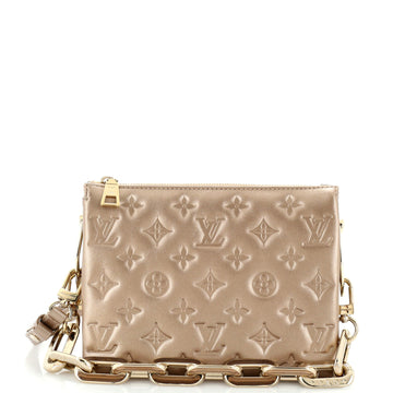 Louis Vuitton Coussin Bag Monogram Embossed Lambskin BB