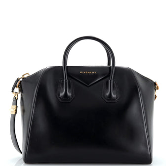 Givenchy Antigona Bag Glazed Leather Medium
