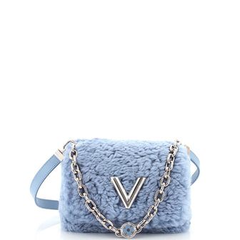 Louis Vuitton Twist Handbag Shearling MM