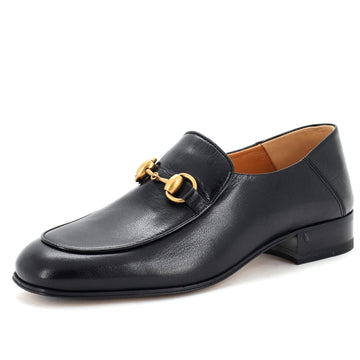 Gucci Women's Horsebit Mid-Heel Loafers Leather
