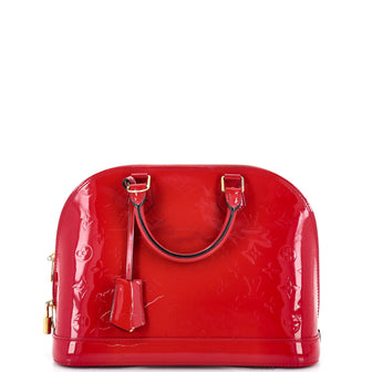 Louis Vuitton Alma Handbag Monogram Vernis PM