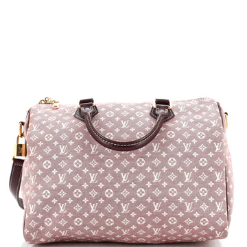 Louis Vuitton Speedy Bandouliere Bag Monogram Idylle 30