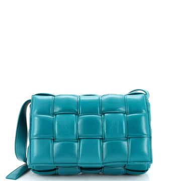 Bottega Veneta Cassette Crossbody Bag Padded Maxi Intrecciato Leather