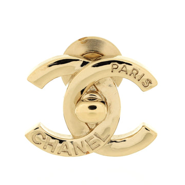 Chanel CC Brooch Metal