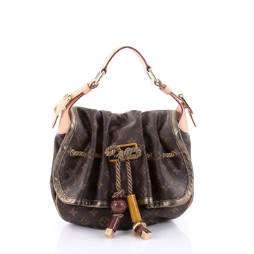 Louis Vuitton Kalahari Handbag Monogram Canvas PM Brown 2475202