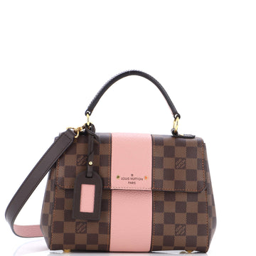 Louis Vuitton Bond Street Handbag Damier with Leather BB