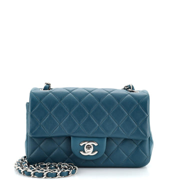 Chanel Classic Single Flap Bag Quilted Lambskin Mini