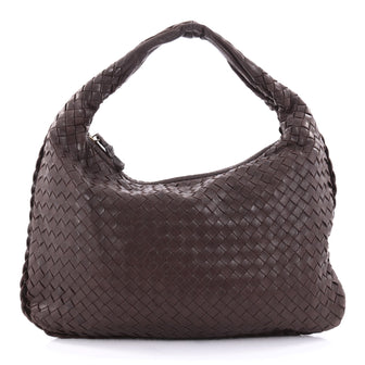 Bottega Veneta Veneta Hobo Intrecciato Nappa Medium brown 2475404
