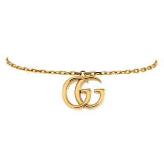 Gucci GG Running Charm Chain Bracelet 18K Yellow Gold