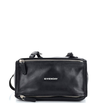 Givenchy Logo Strap Pandora Bag Leather Mini