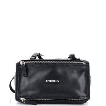Givenchy Logo Strap Pandora Bag Leather Mini