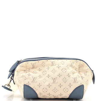 Louis Vuitton Pochette Round Monogram Denim