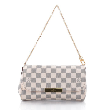Louis Vuitton Favorite Handbag Damier PM White 2475701
