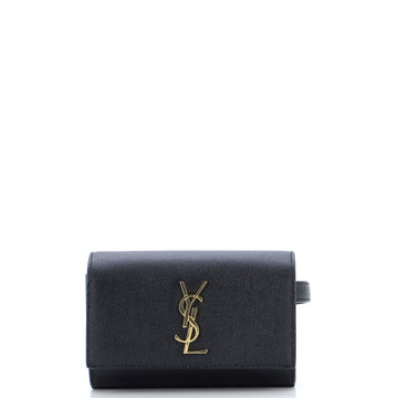 Saint Laurent Classic Monogram Kate Belt Bag Leather Mini