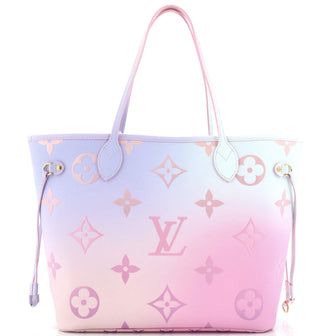 Louis Vuitton Neverfull NM Tote Spring in the City Monogram Giant Canvas MM