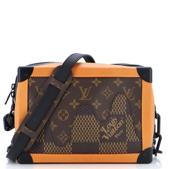 Louis Vuitton Nigo Soft Trunk Bag Limited Edition Giant Damier and Monogram Canvas