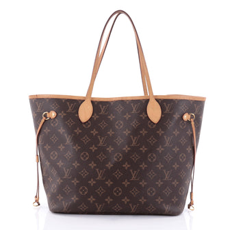 Louis Vuitton Neverfull NM Tote Monogram Canvas MM Brown 2477101