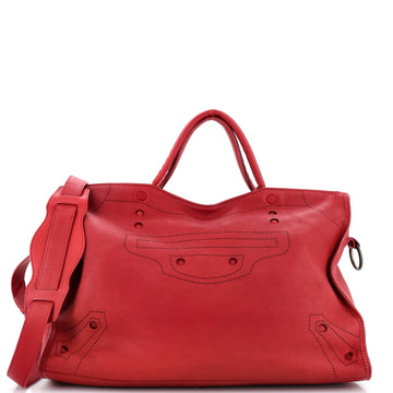 Balenciaga Blackout City Bag Leather Medium