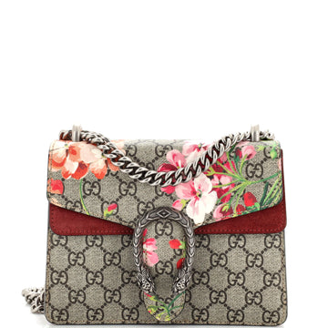 Gucci Dionysus Bag Blooms Print GG Coated Canvas Mini